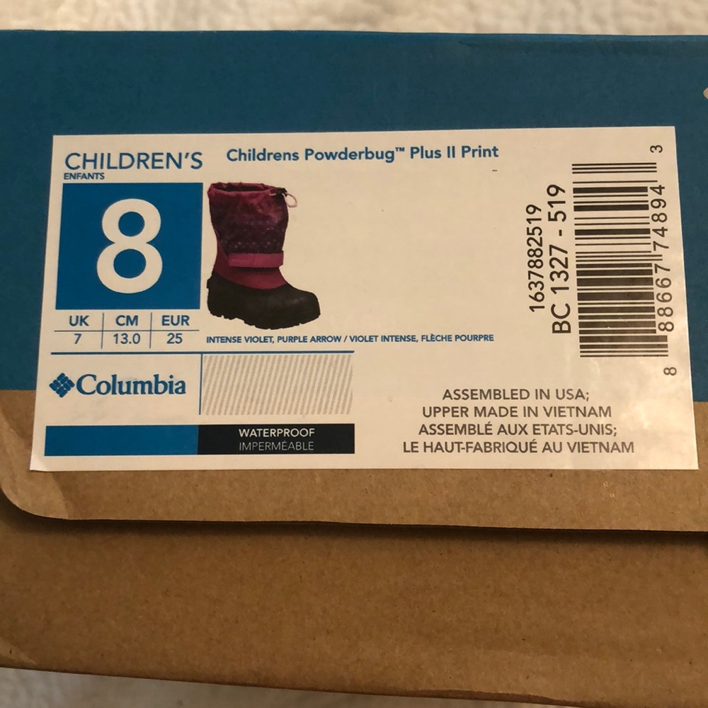 Children’s snow boots-BRAND NEW